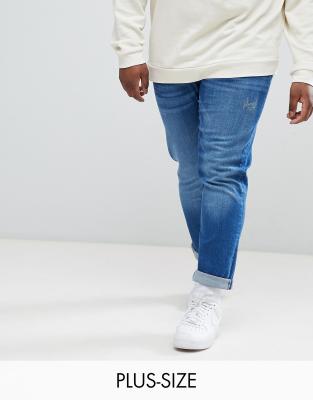 big and tall slim jeans