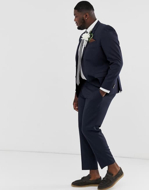 Big and tall outlet navy blue dress pants