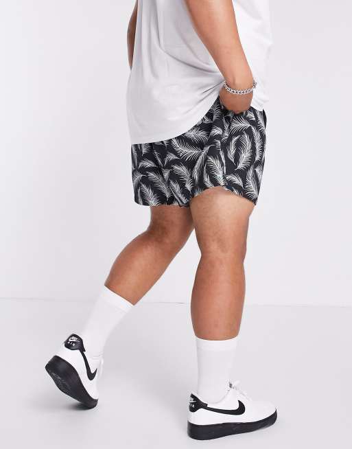 Nike big and tall swim trunks top