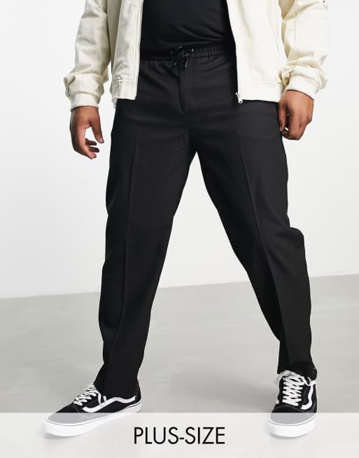 Big and tall store twill joggers