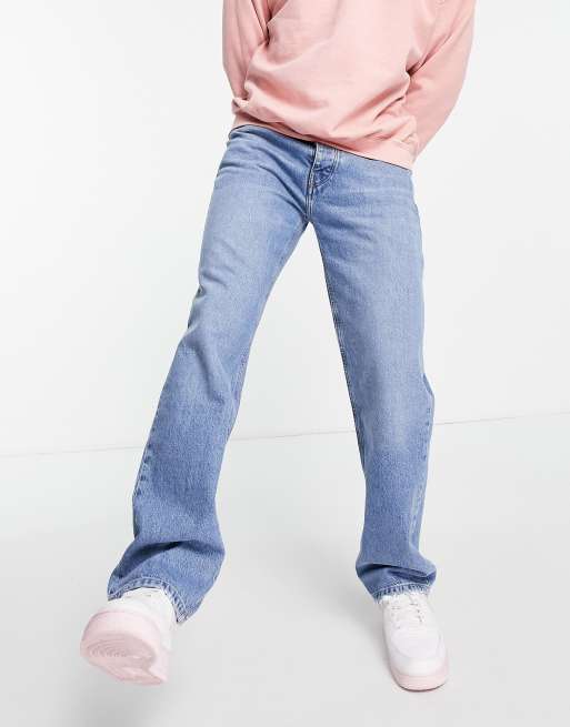 River Island - Blå posede jeans