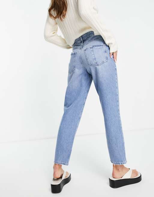 River Island Blair straight cut jeans in buzzy blue, 2 of 4
