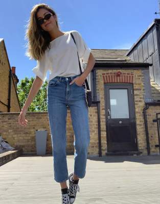 river island straight leg jeans