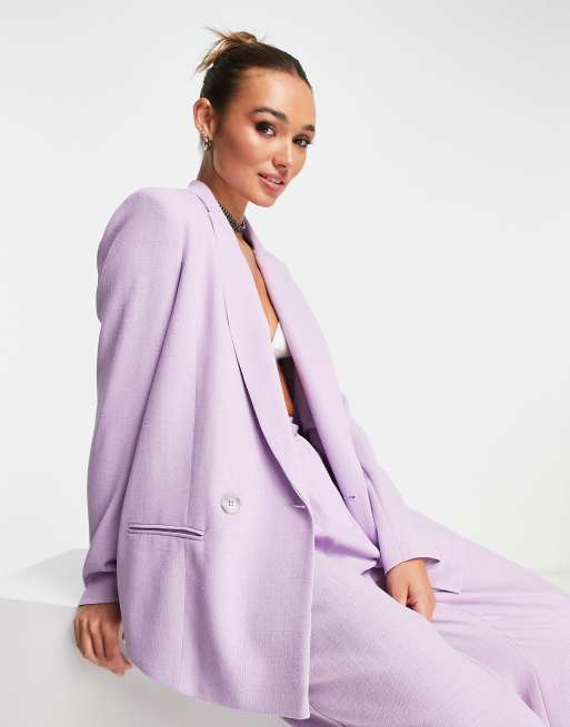 Blazer mauve online femme