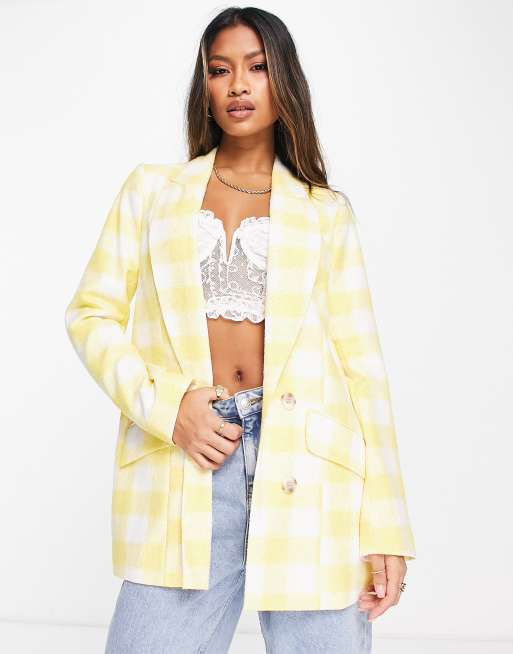 Light on sale yellow blazer