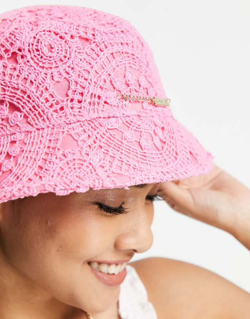 River Island - Bob au crochet - Rose vif, 2 de 4