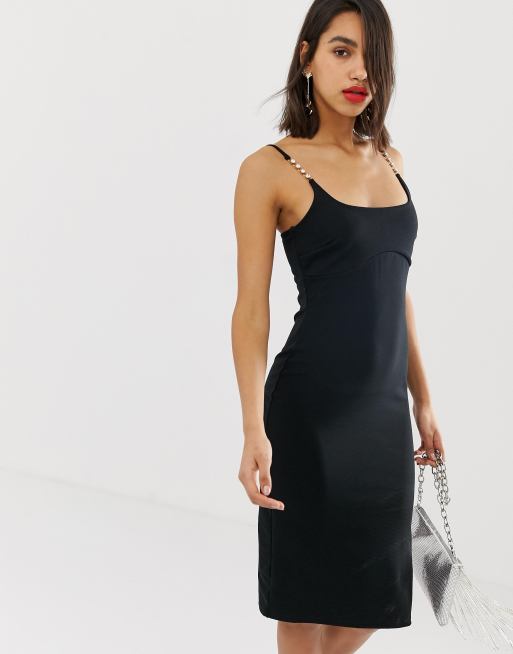 River island hot sale black dress