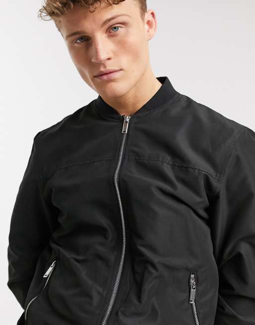 River Island bomber in black | ASOS