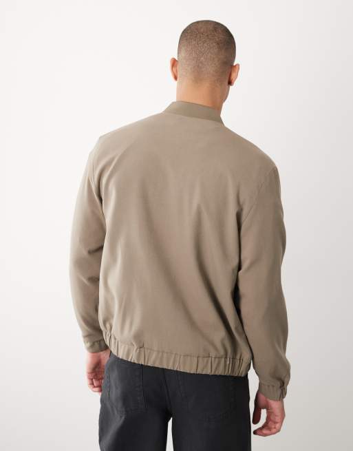 River Island bomber jacket in beige, 5 of 5