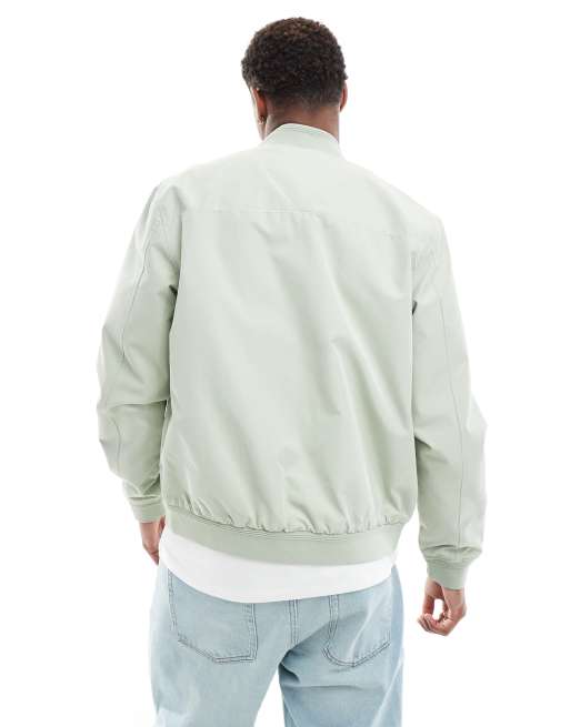 River Island bomber jacket in light green, 3 of 4