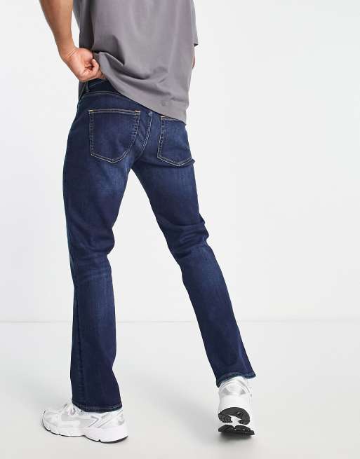 Slim fit: bootcut jeans - deep blue