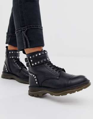 river island studded boots