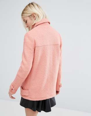 river island pink aviator jacket