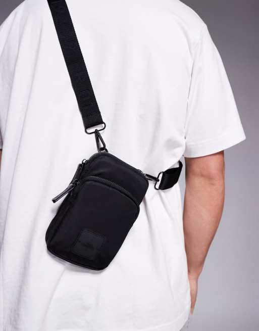 River Island - Borsa a tracolla nera