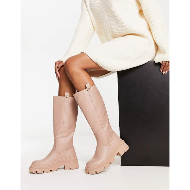 Bottes shop beige clair