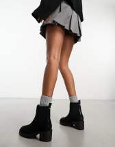 Dr Martens 101 Bottes 6 illets en mati re vegan Noir ASOS