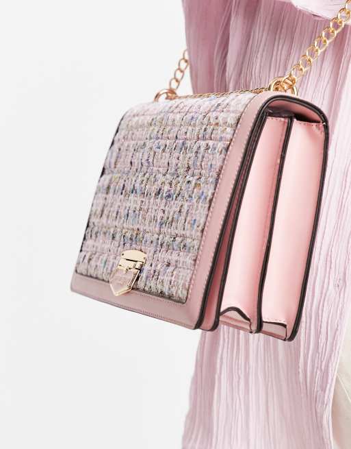 Rose gold river island on sale bag