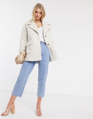 river island swing coat