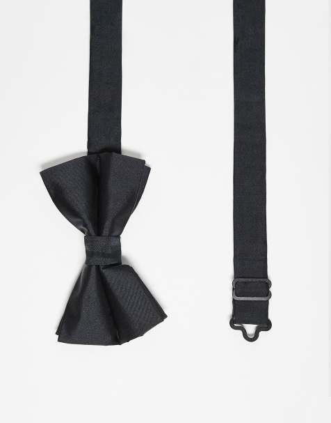 River Island bow tie in black - view 1