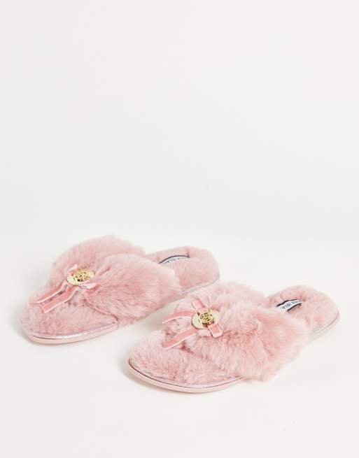 Fluffy flip best sale flops river island