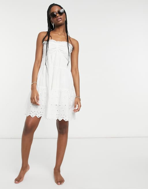 Broderie beach hot sale dress