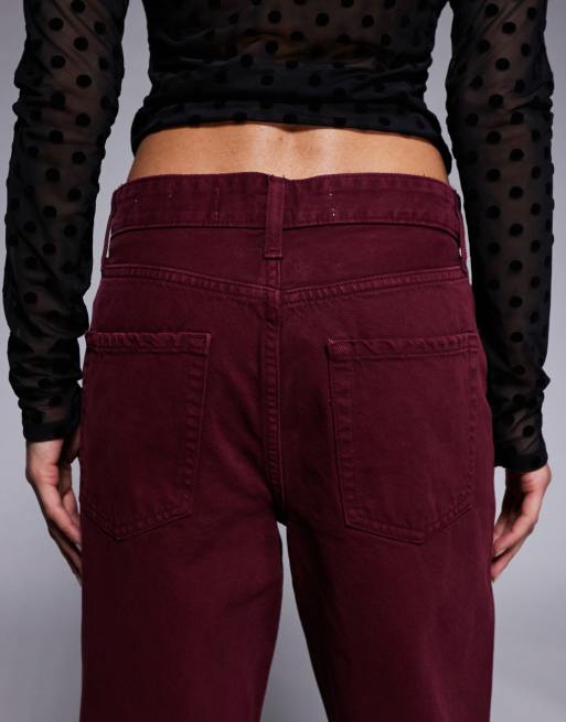 River Island – Bruna, avslappnade jeans med raka ben, 5 av 5