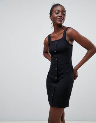 black jersey bodycon dress