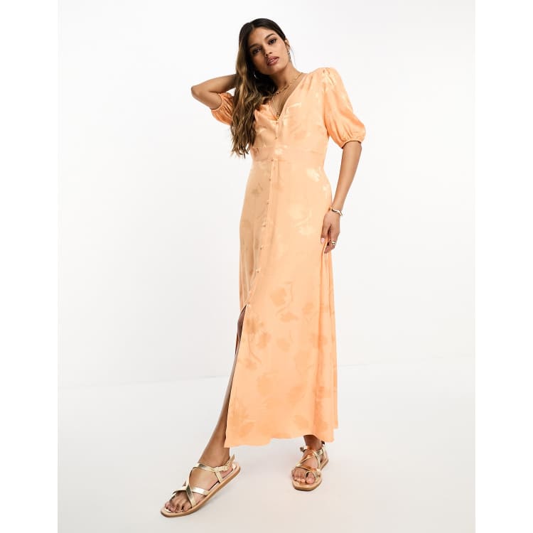 Orange dress river island hotsell