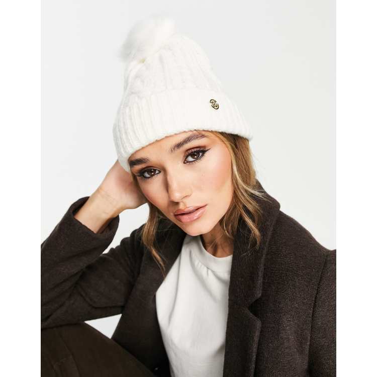 Pom-Pom Beanie Hat - Fleece and NON-Fleece Lined - LV