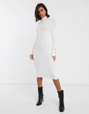 River Island cable knitted dress in 