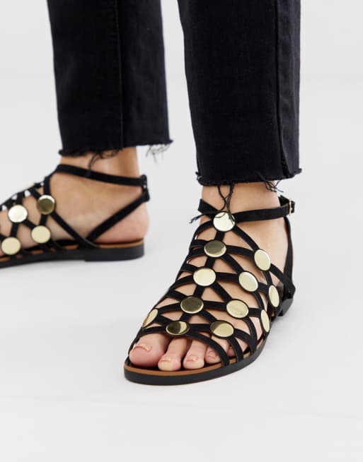 River island hot sale caged sandals