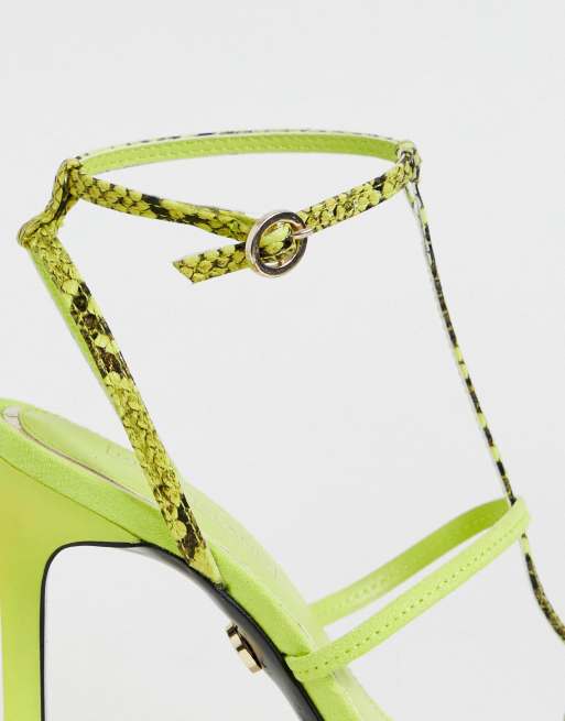 Lime green hot sale shoes river island