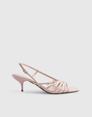  Caged kitten heel sandals 