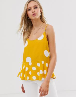 river island yellow top