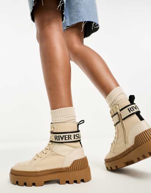 Asos river 2024 island boots