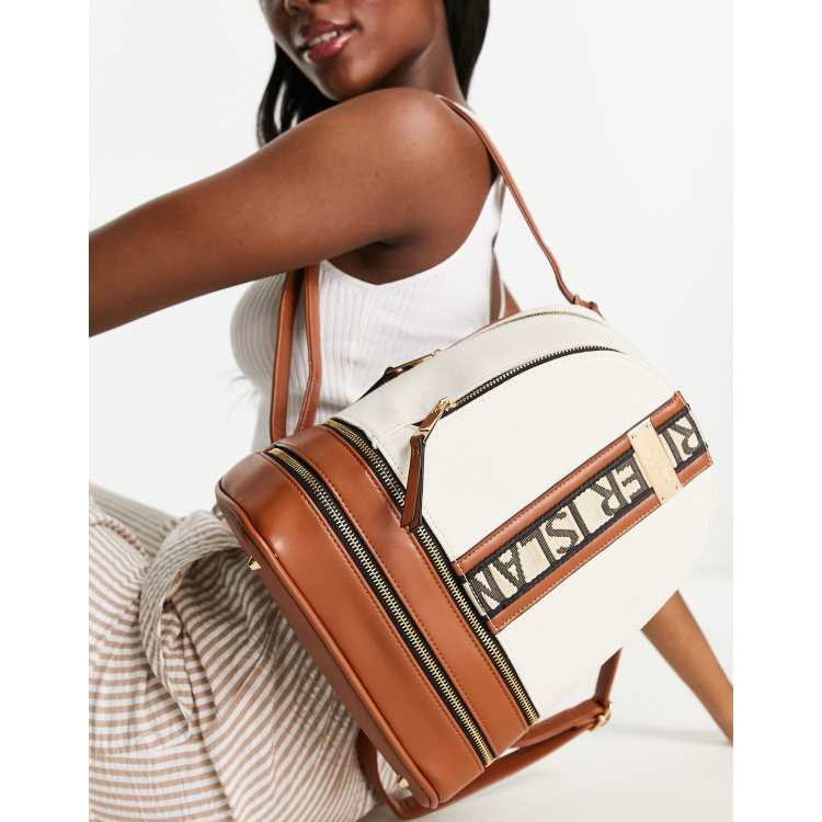 River island backpack bags online