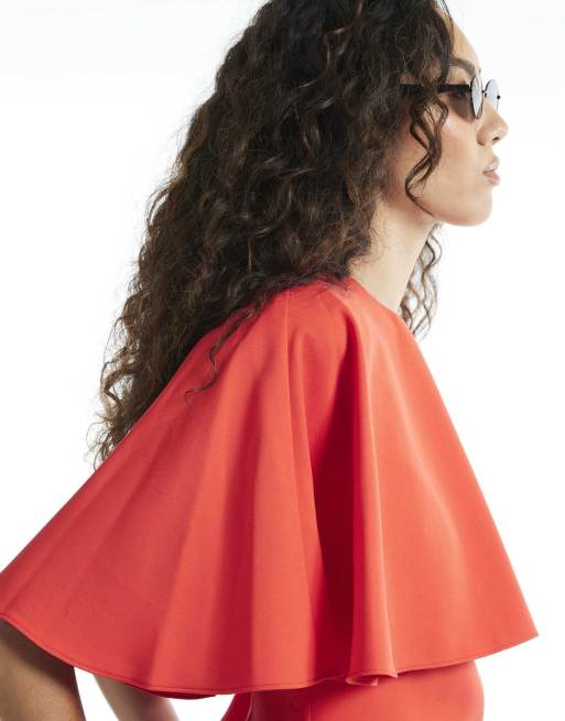 River Island Cape t-shirt in red , 2 of 4