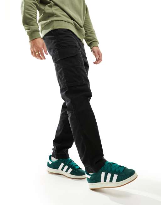 River Island cargo pants in black