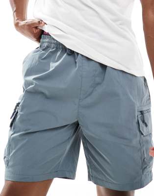 River Island River Island cargo shorts in blue