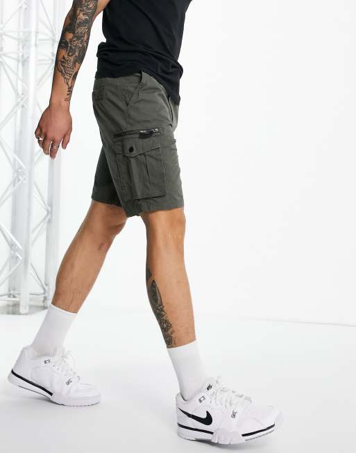 river island cargo shorts