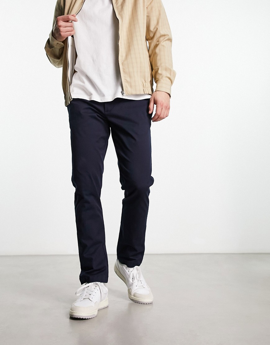 River Island carpenter trousers in navy