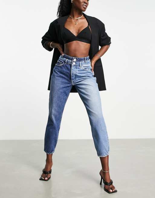 Jeans bicolore asos top
