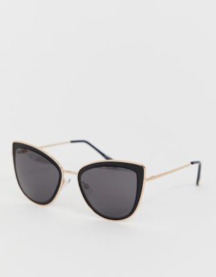 river island black sunglasses