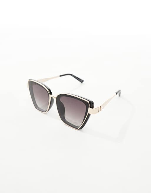 River Island - Cat eye-zonnebril in zwart, 2 van 4