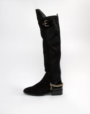 river island chain boots