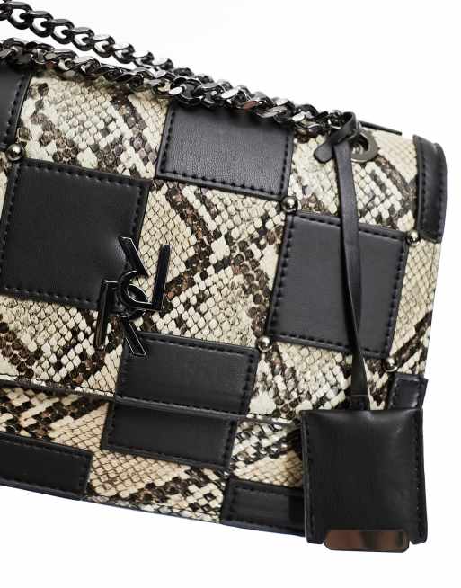 River island 2025 checked bag