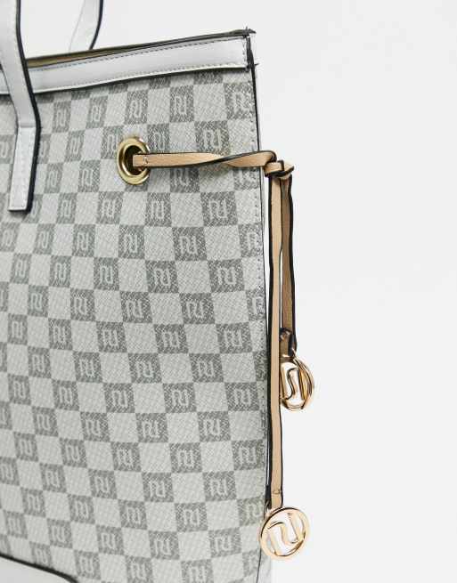 River island checkerboard bag new arrivals