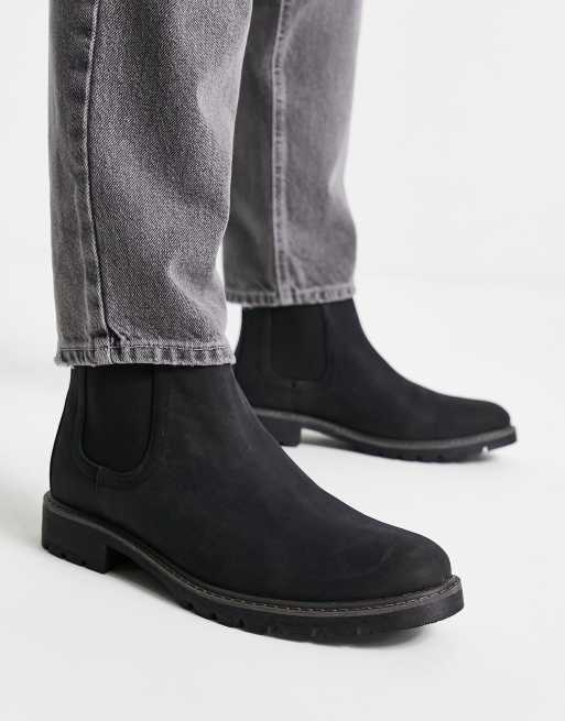 River Island chelsea boot in black | ASOS