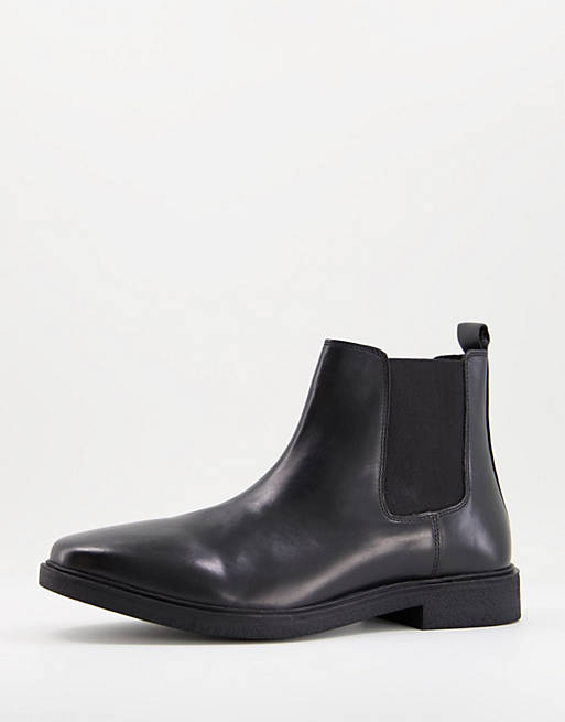River Island chelsea boots in black | ASOS