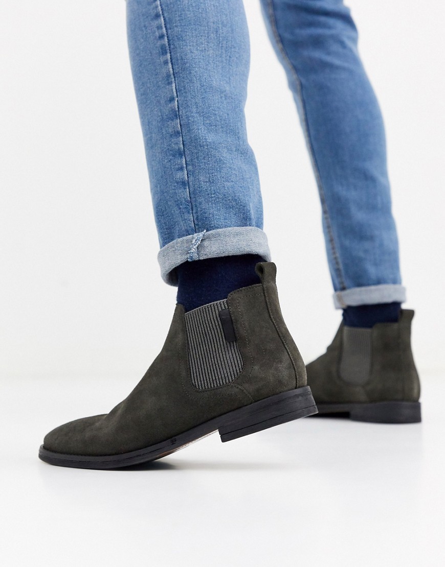 River Island chelsea boots in grey